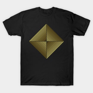 Square - triangles - graphic - geometric pattern T-Shirt